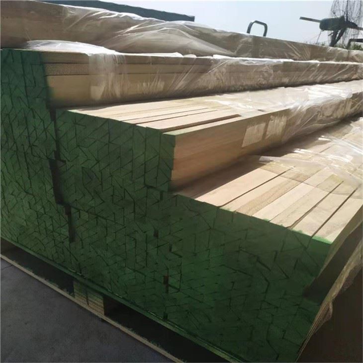 Triángulos de hormigón de madera de Paulownia