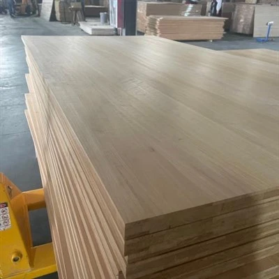 Panel pegado de álamo carbonizado de 3 capas