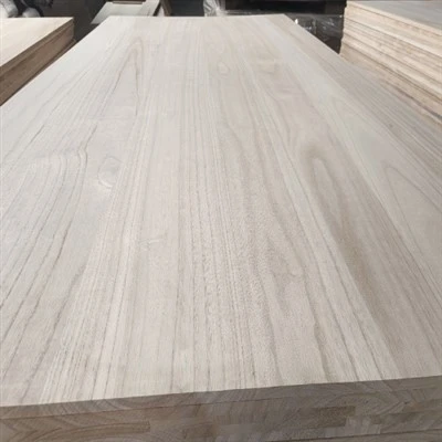 Muebles lijados Paulownia maciza