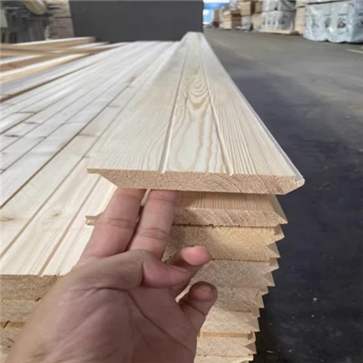 Paneles de pared de madera de pino